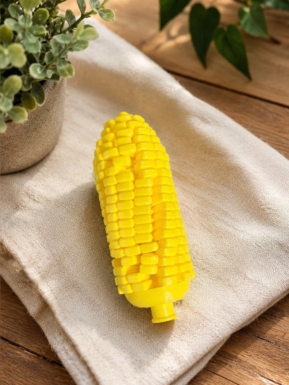 Articulated Corn Fidget Toy – 5” Flexible Sensory Toy Yellow Gift For Kids